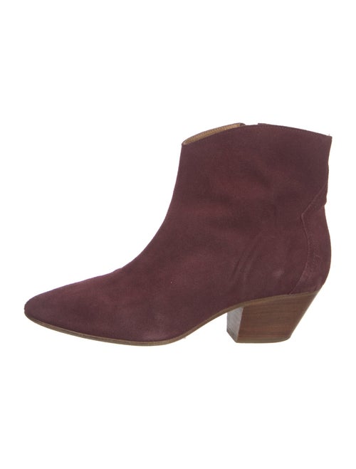 Isabel Marant Suede Western Boots