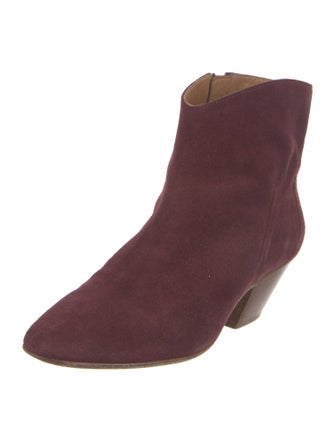 Isabel Marant Suede Western Boots