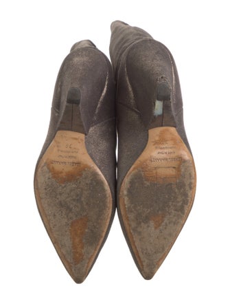 Isabel Marant Suede Glitter Accents Boots