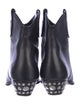 Isabel Marant Leather Studded Accents Western Boots