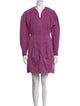 Isabel Marant V-Neck Mini Dress
