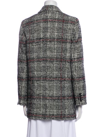 Isabel Marant Plaid Print Blazer