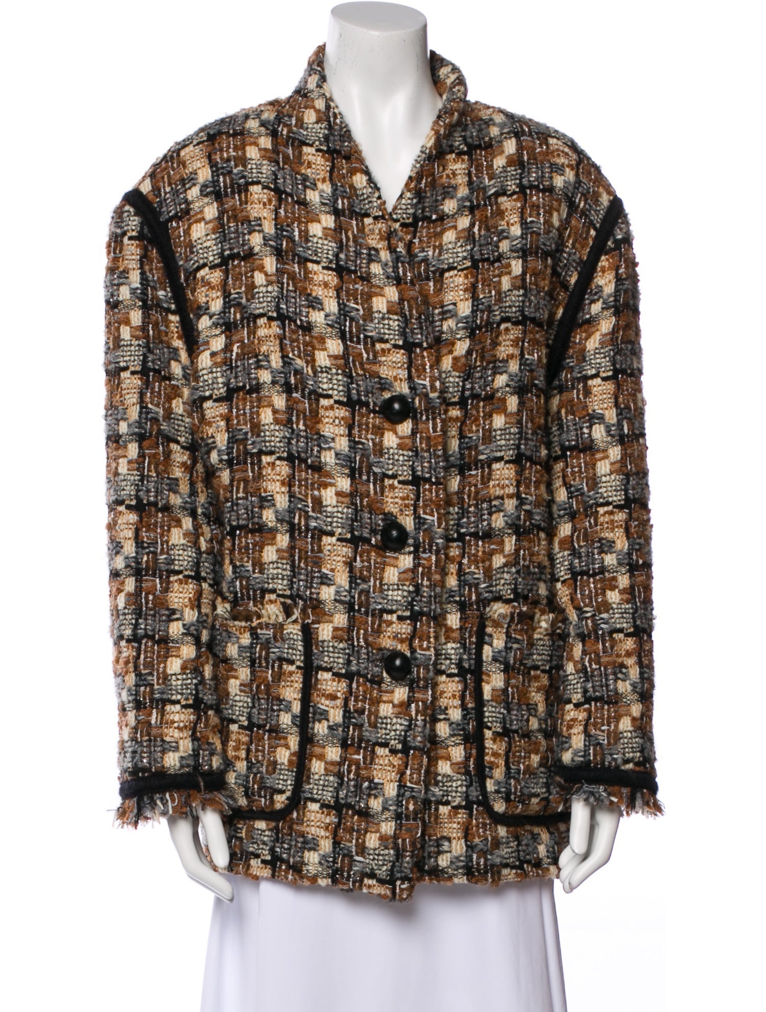 Isabel Marant Tweed Pattern Jacket