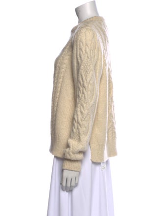 Isabel Marant Baby Alpaca Crew Neck Sweater