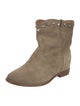 Isabel Marant Suede Studded Accents Boots