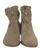 Isabel Marant Suede Studded Accents Boots