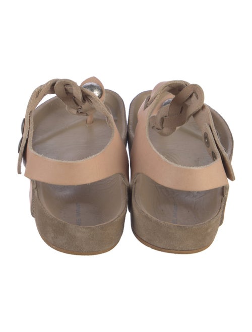 Isabel Marant Leather Braided Accents Sandals