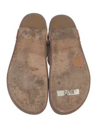 Isabel Marant Leather Braided Accents Sandals