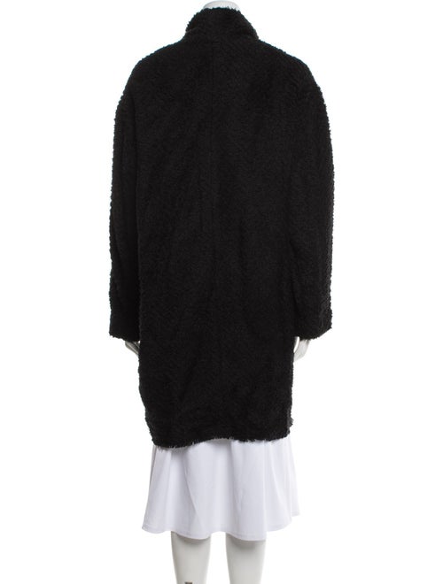 Isabel Marant Wool Faux Fur Coat