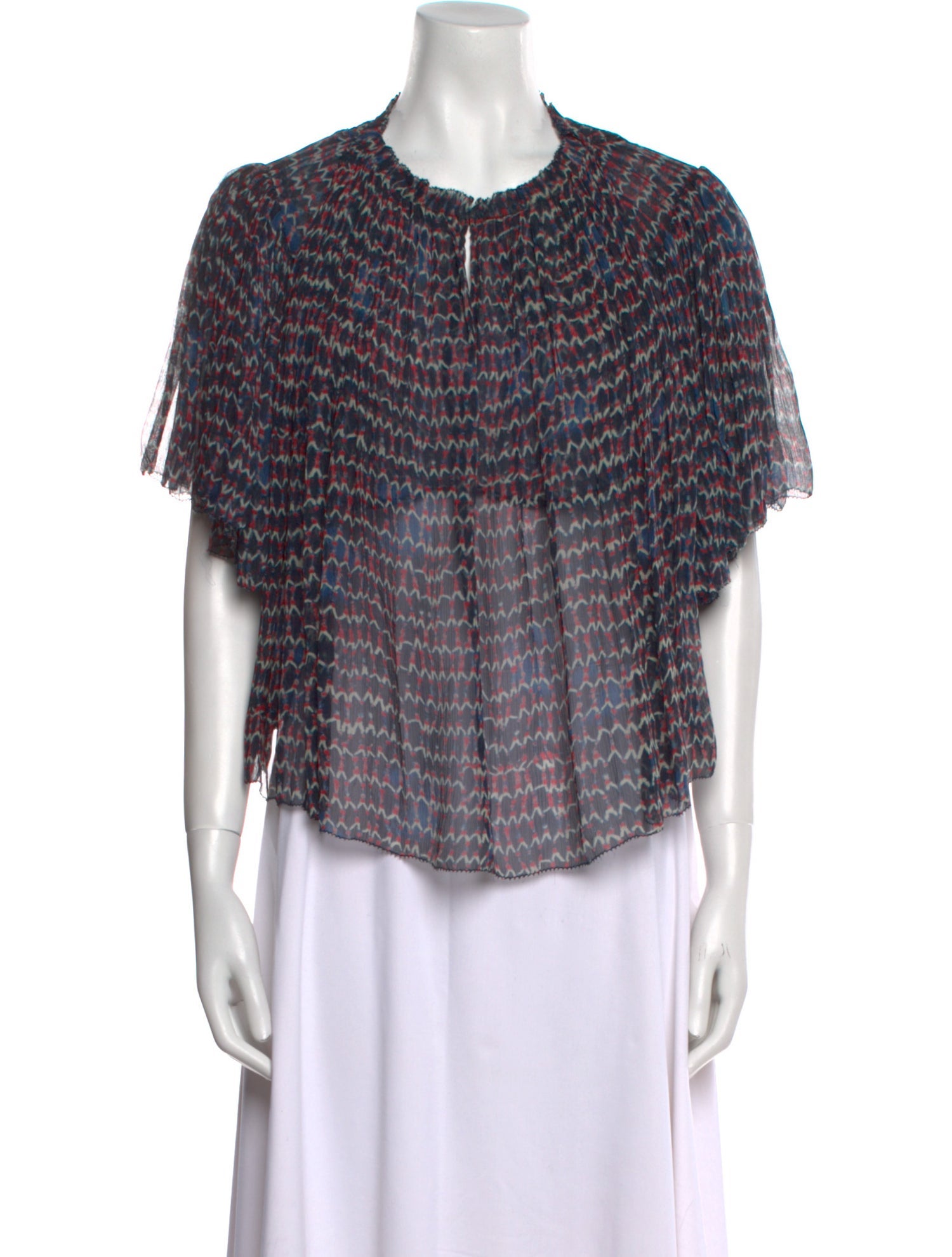 Isabel Marant Silk Printed Blouse