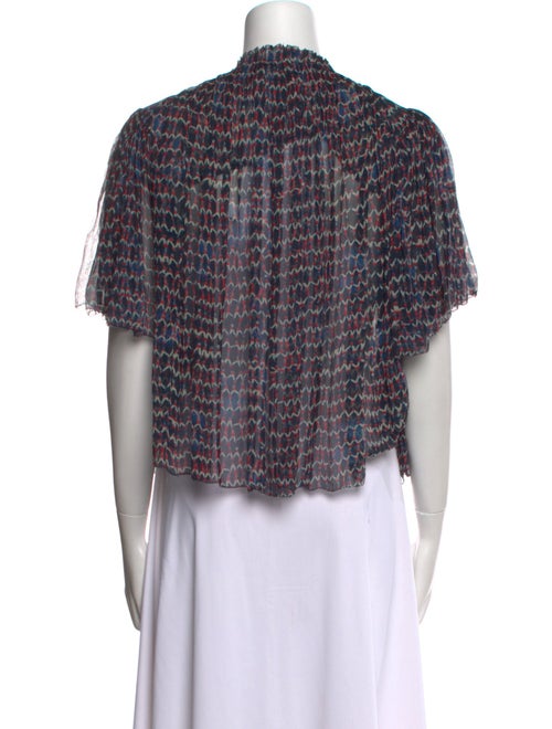 Isabel Marant Silk Printed Blouse