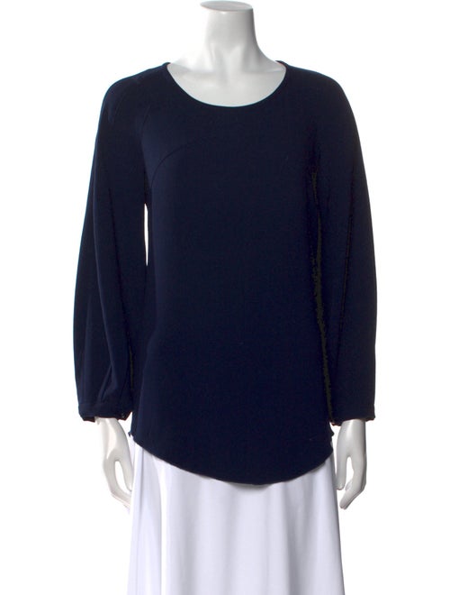 Isabel Marant Scoop Neck Long Sleeve Blouse