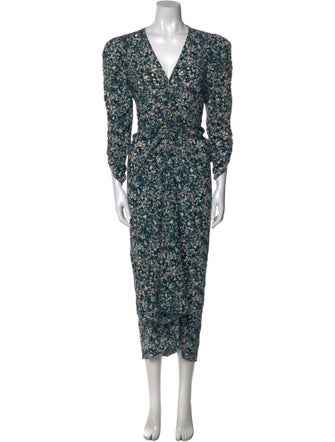 Isabel Marant Silk Midi Length Dress