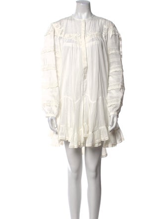 Isabel Marant Crew Neck Mini Dress