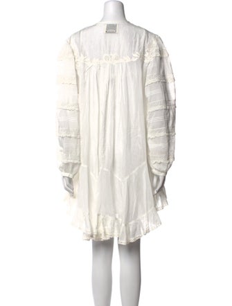 Isabel Marant Crew Neck Mini Dress