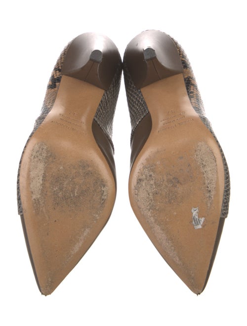 Isabel Marant Leather Animal Print Boots