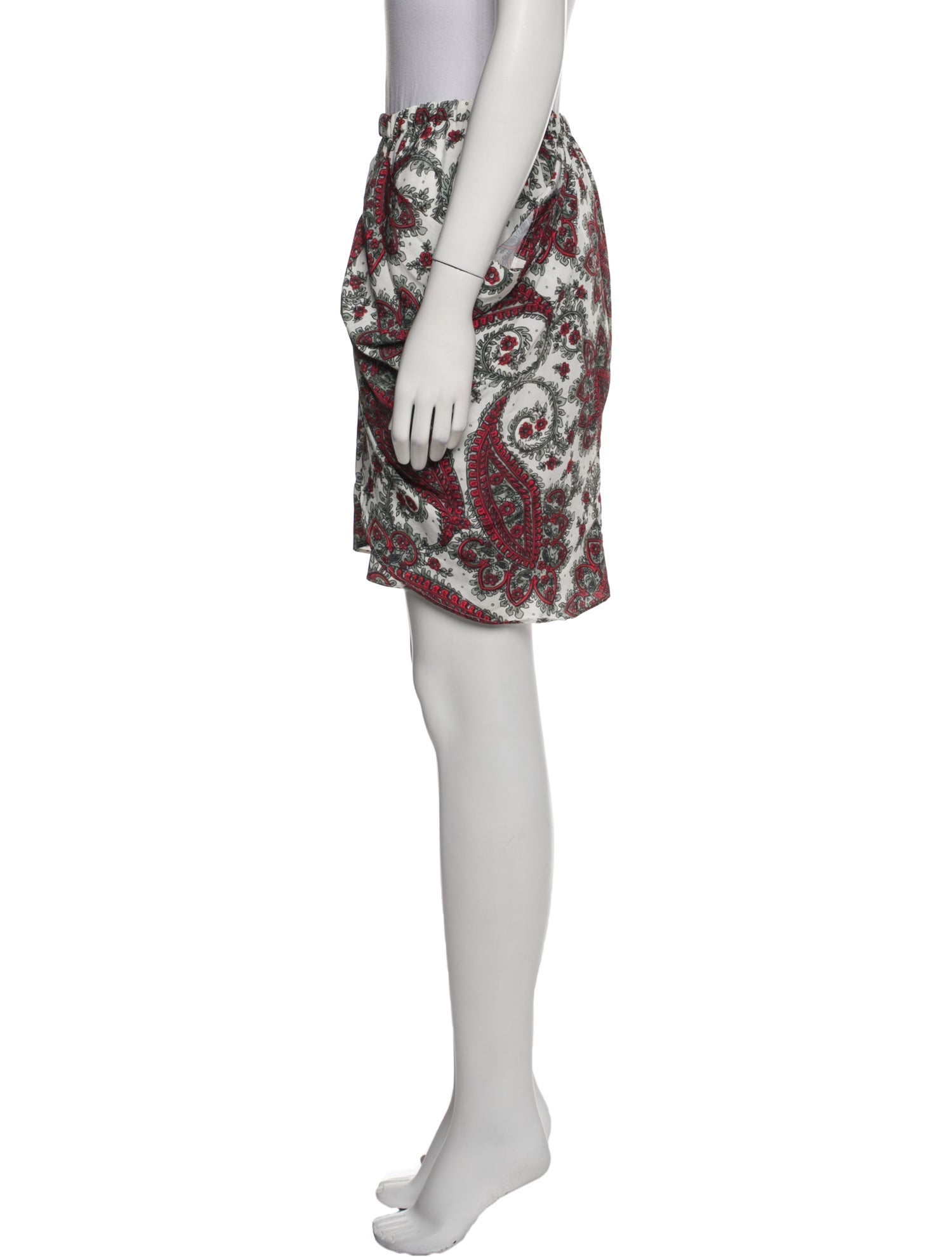 Isabel Marant Floral Print Knee-Length Skirt w/ Tags