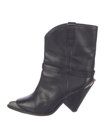 Isabel Marant Leather Western Boots