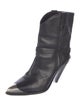 Isabel Marant Leather Western Boots