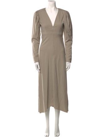 Isabel Marant V-Neck Long Dress
