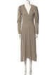 Isabel Marant V-Neck Long Dress