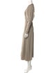 Isabel Marant V-Neck Long Dress