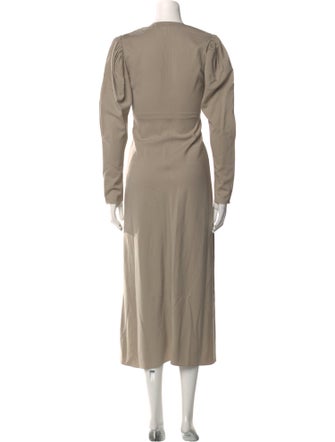 Isabel Marant V-Neck Long Dress
