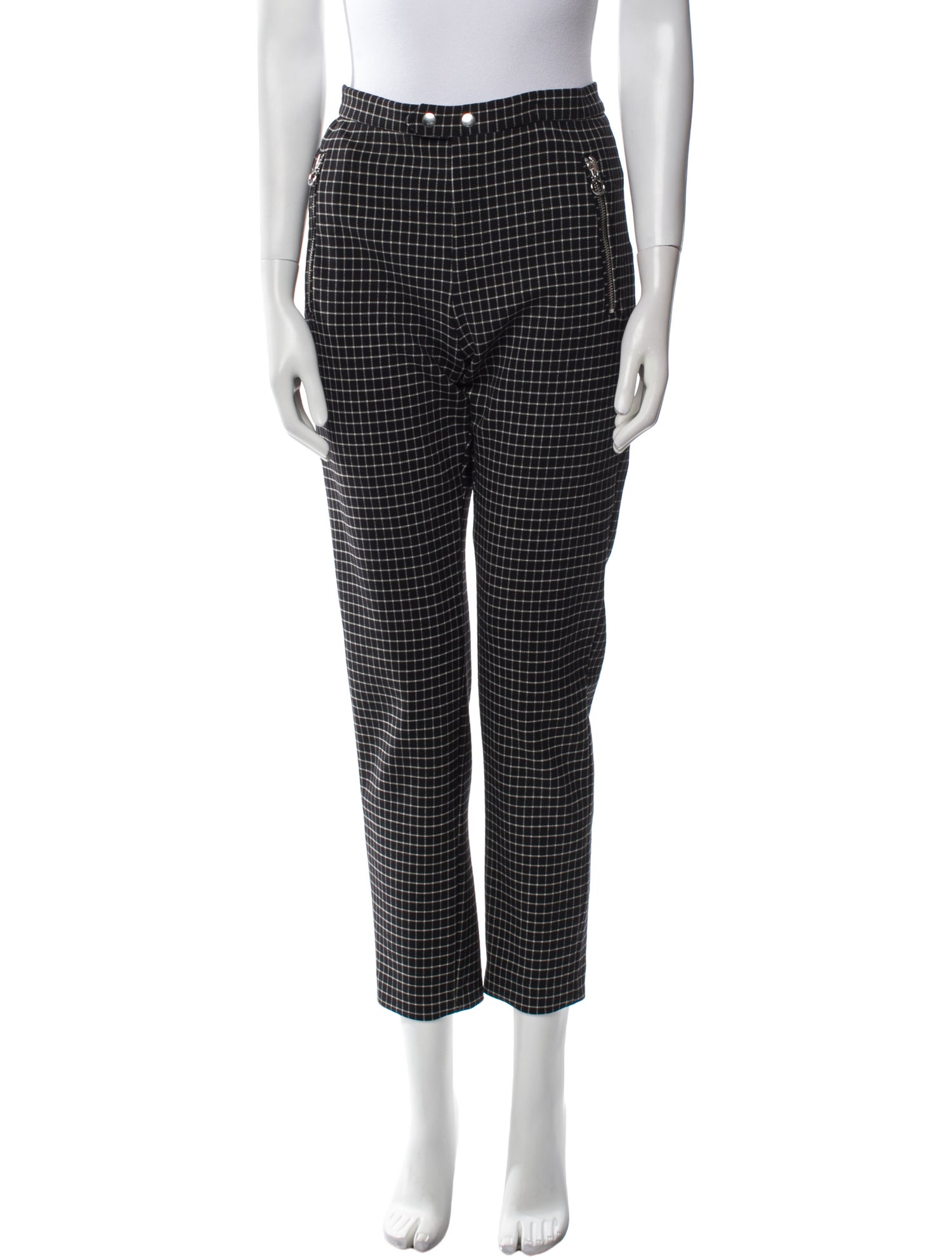 Isabel Marant Virgin Wool Straight Leg Pants