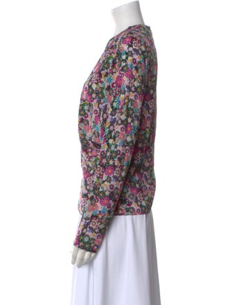 Isabel Marant Silk Floral Print Blouse