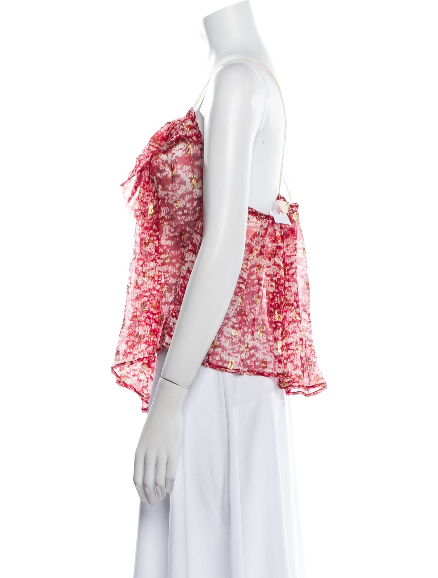Isabel Marant Silk Floral Print Blouse