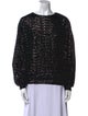 Isabel Marant Bateau Neckline Long Sleeve Sweatshirt