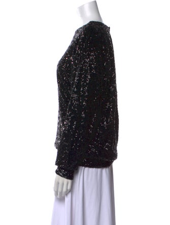 Isabel Marant Bateau Neckline Long Sleeve Sweatshirt