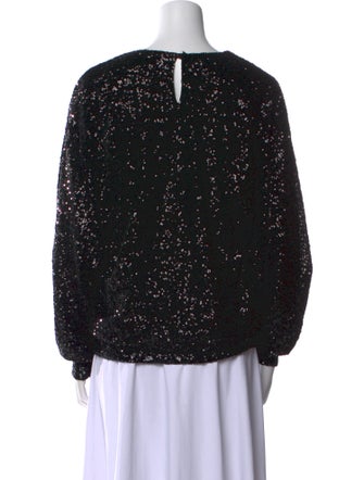 Isabel Marant Bateau Neckline Long Sleeve Sweatshirt