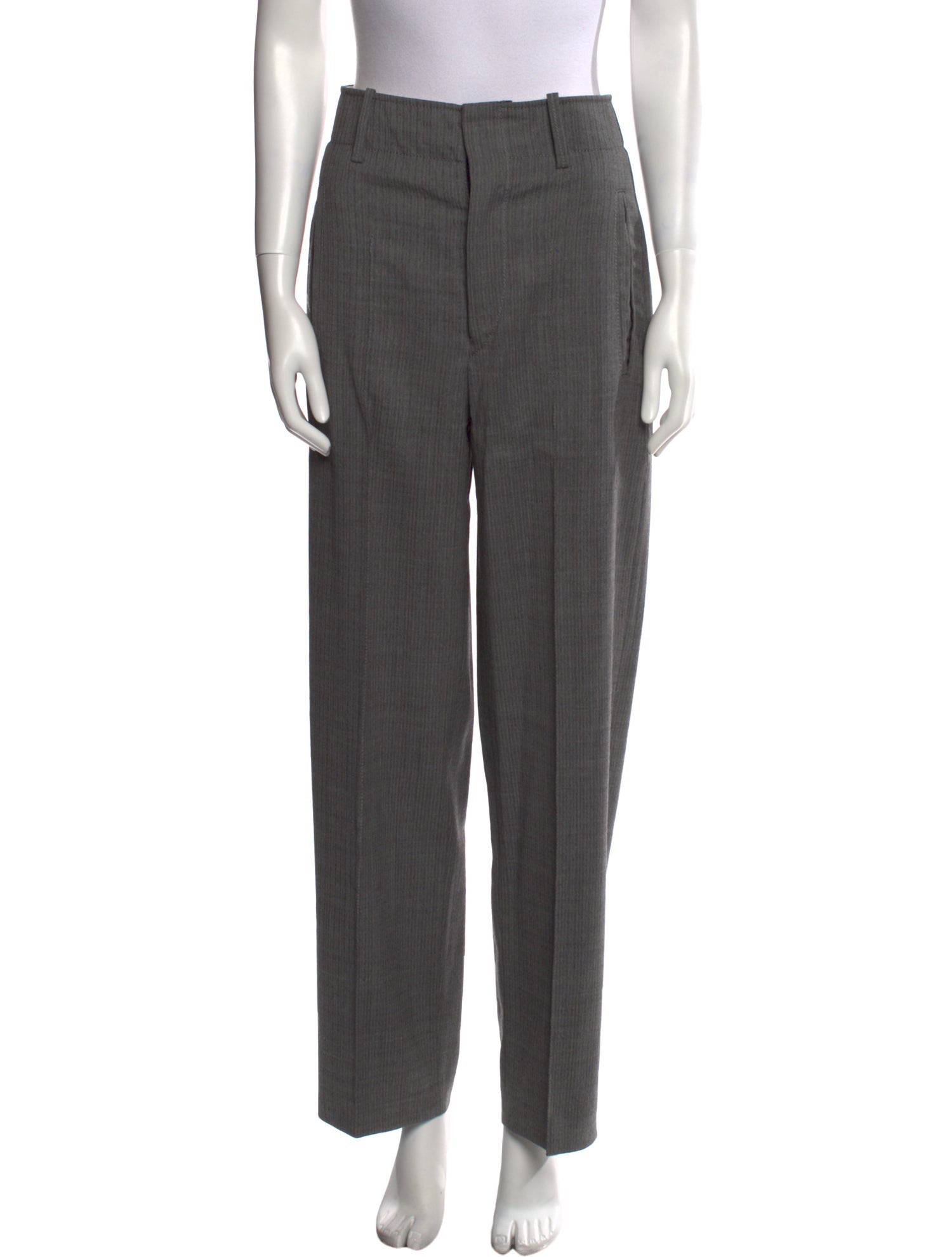 Isabel Marant Virgin Wool Wide Leg Pants