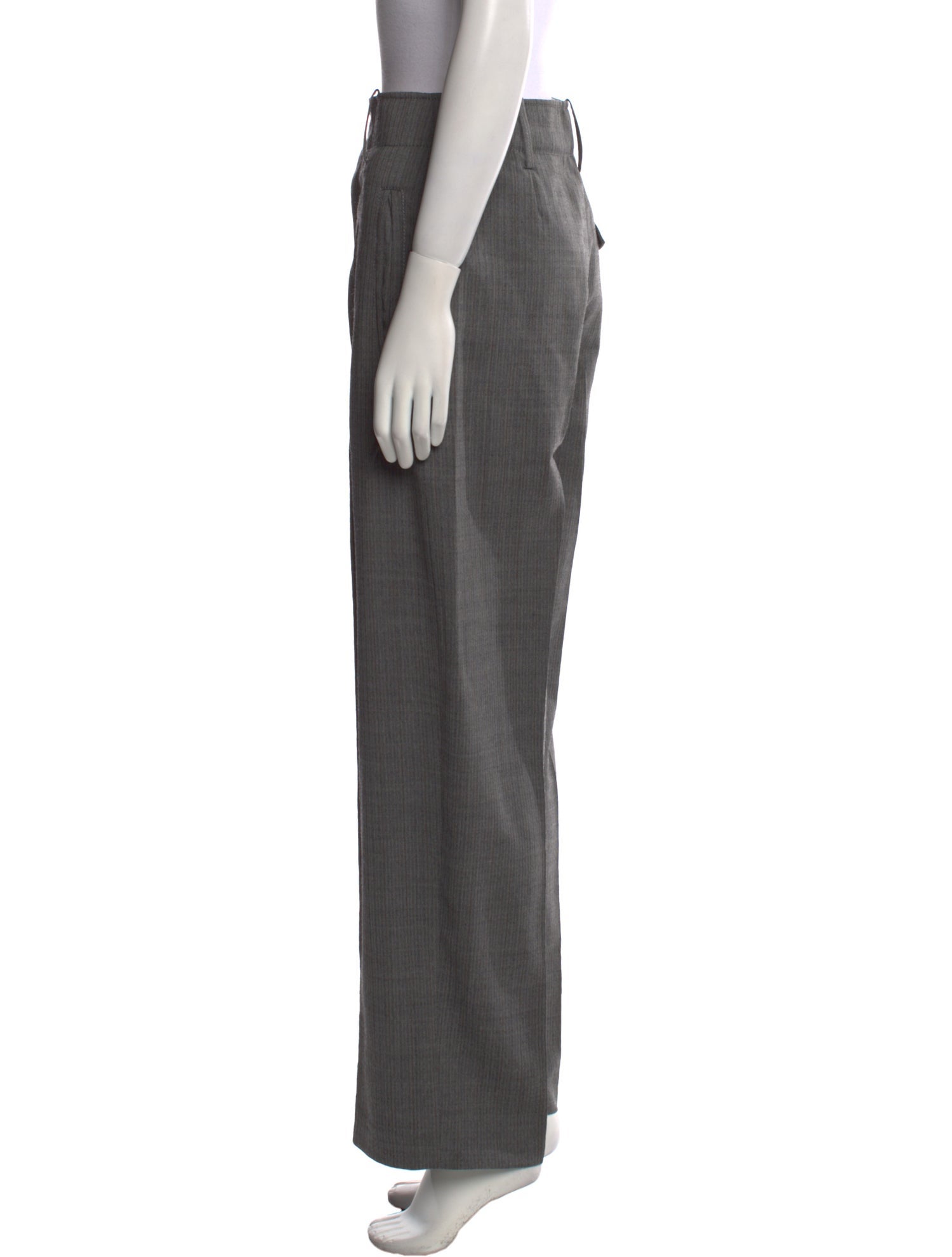 Isabel Marant Virgin Wool Wide Leg Pants