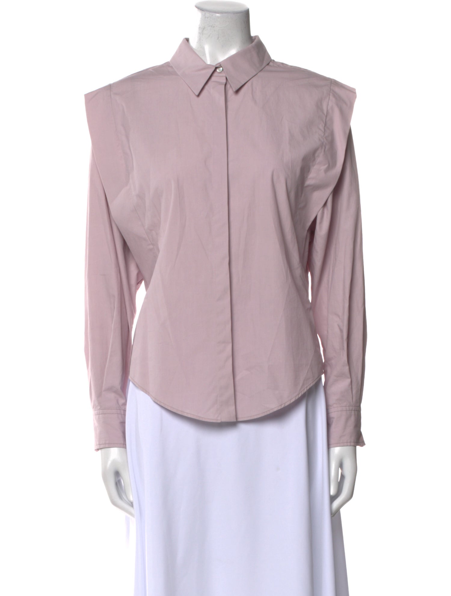 Isabel Marant Long Sleeve Button-Up Top