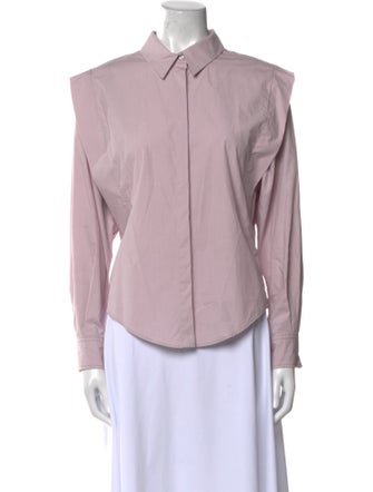 Isabel Marant Long Sleeve Button-Up Top