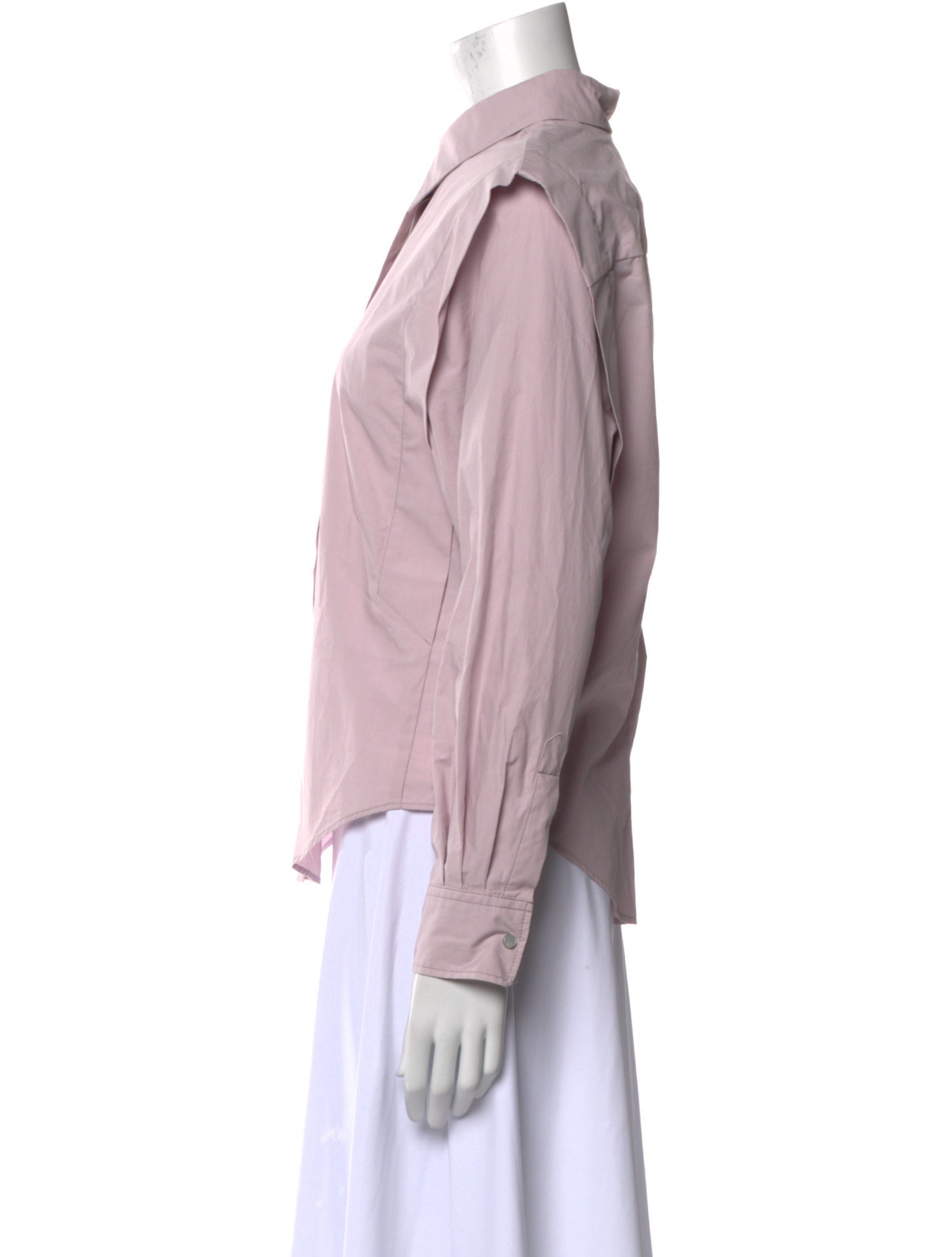 Isabel Marant Long Sleeve Button-Up Top