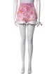 Isabel Marant Floral Print Mini Shorts