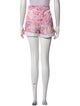 Isabel Marant Floral Print Mini Shorts