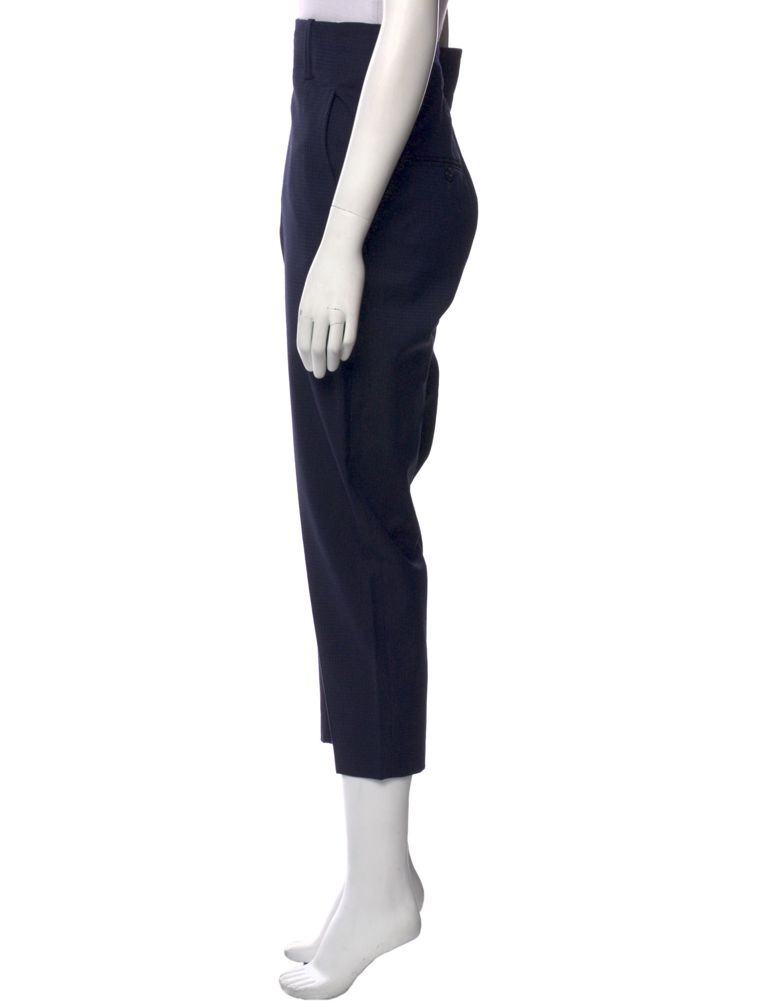 Isabel Marant Virgin Wool Straight Leg Pants