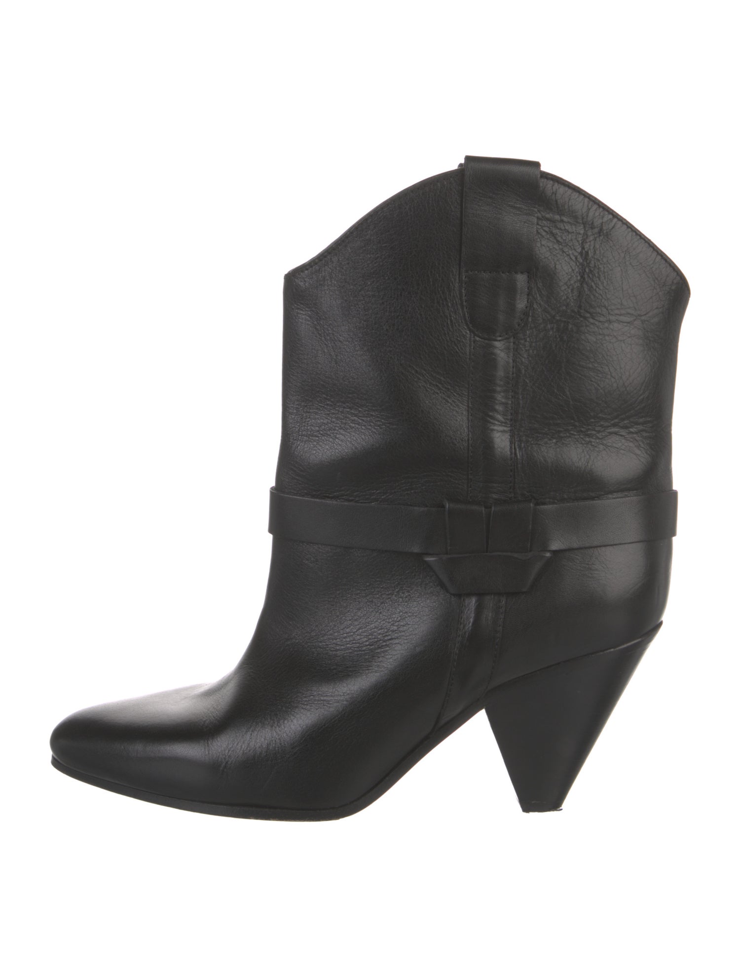Isabel Marant Leather Western Boots