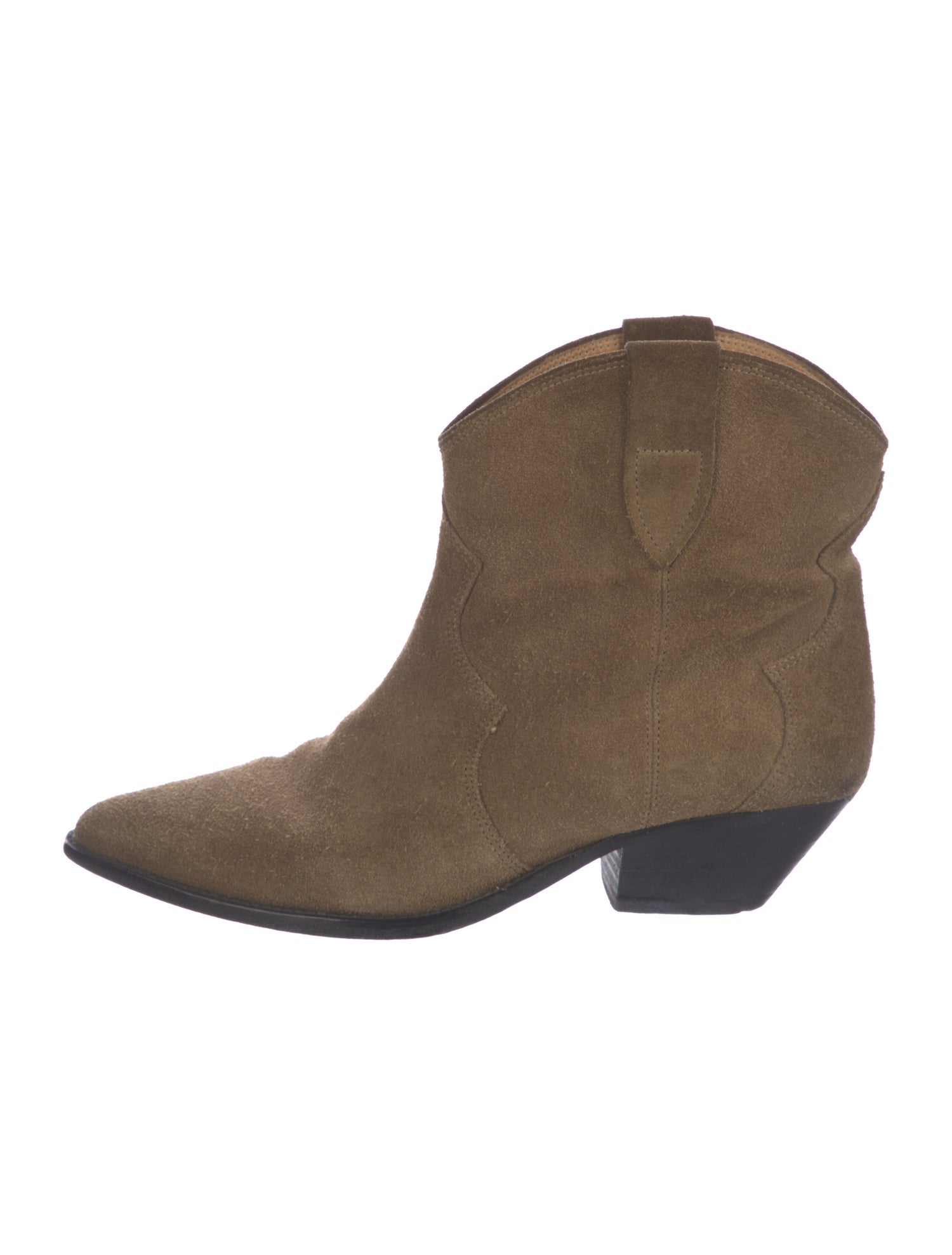 Isabel Marant Suede Western Boots