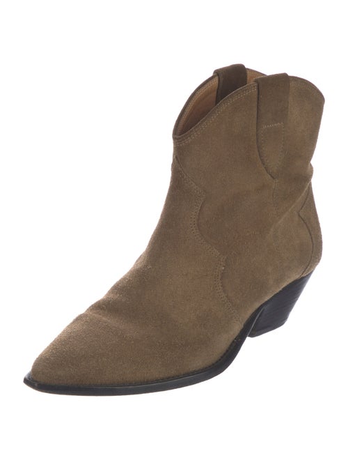 Isabel Marant Suede Western Boots