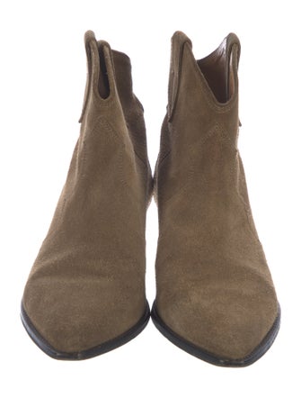 Isabel Marant Suede Western Boots