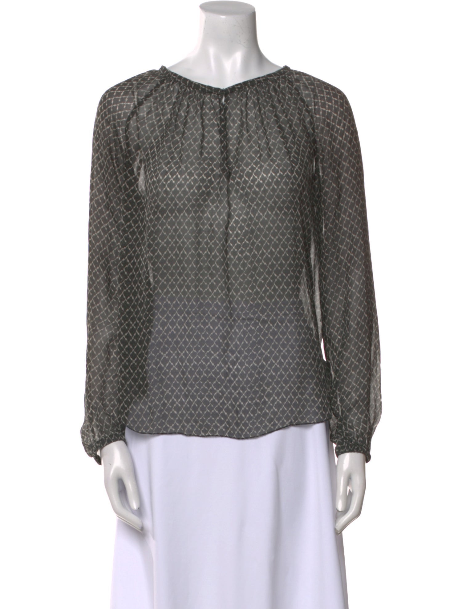 Isabel Marant Silk Printed Blouse