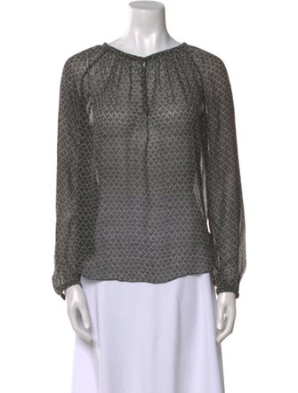 Isabel Marant Silk Printed Blouse