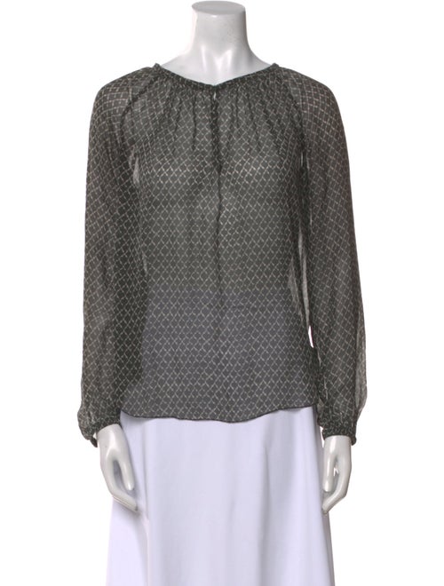 Isabel Marant Silk Printed Blouse