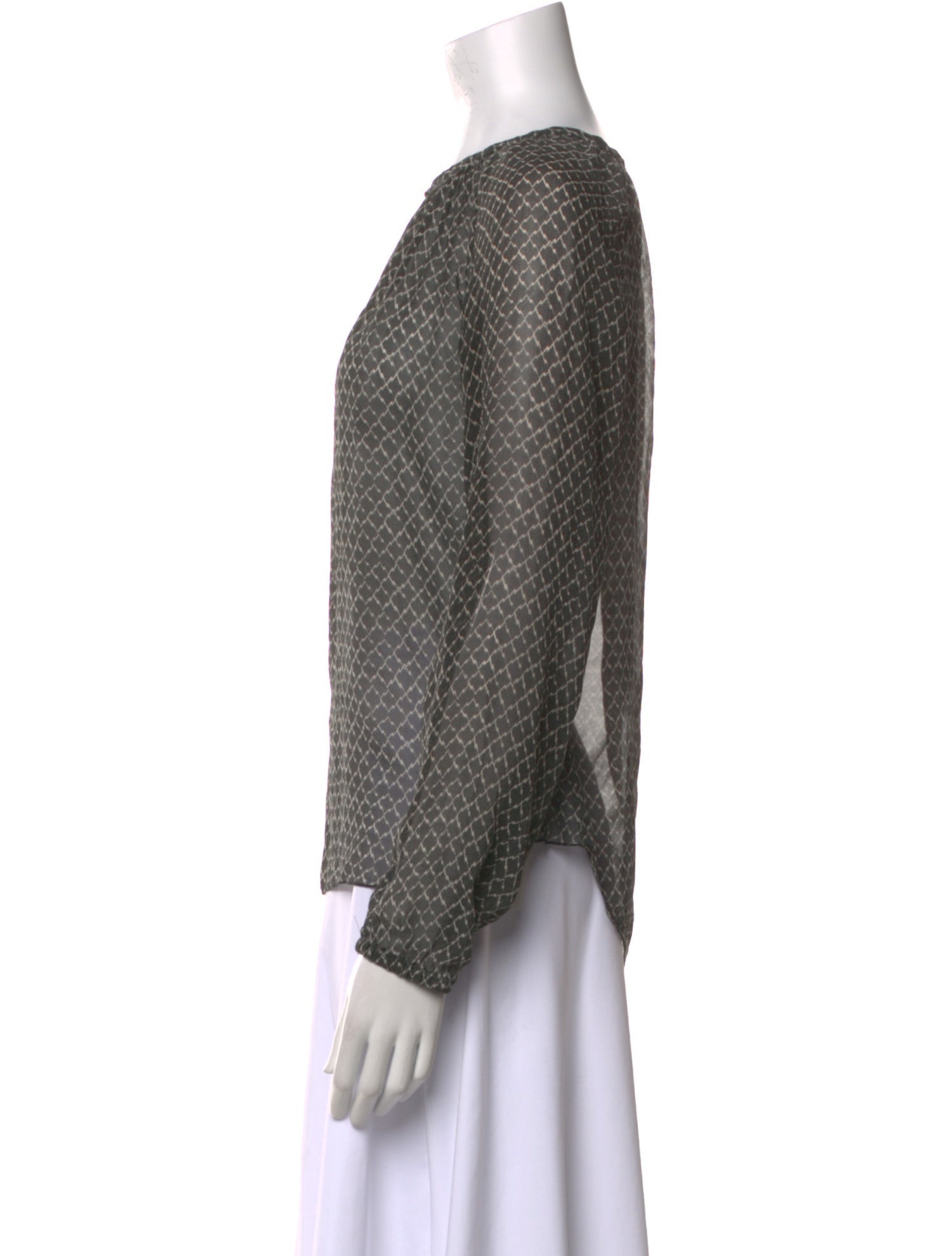 Isabel Marant Silk Printed Blouse