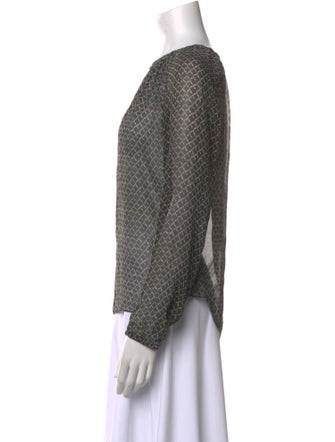 Isabel Marant Silk Printed Blouse